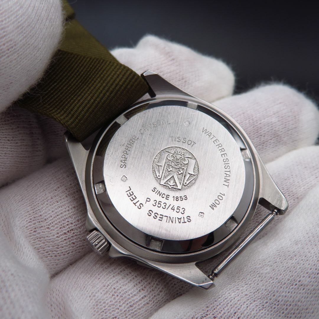 TISSOT(ティソ)のTISSOT PR 100 ダイバーウォッチ デイト ホワイトダイアル  メンズの時計(腕時計(アナログ))の商品写真