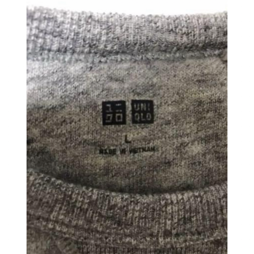 UNIQLO(ユニクロ)のユニクロ グレー スウェット メンズのトップス(スウェット)の商品写真