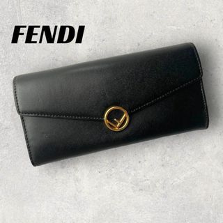 フェンディ セレリア 長財布 ロングフラップウォレット 二つ折り財布 8M0384 レザー レディース FENDI 【1-0115008】