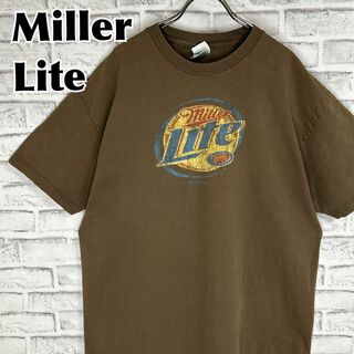 Miller Lite ミラーライトビール 00s XL Tシャツ 半袖 輸入品(Tシャツ/カットソー(半袖/袖なし))