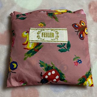 フェイラー(FEILER)の最終価格✨おすすめ✨　フェイラー　エコバッグ　ハイジ　ピンク系　一度使用　美品(エコバッグ)