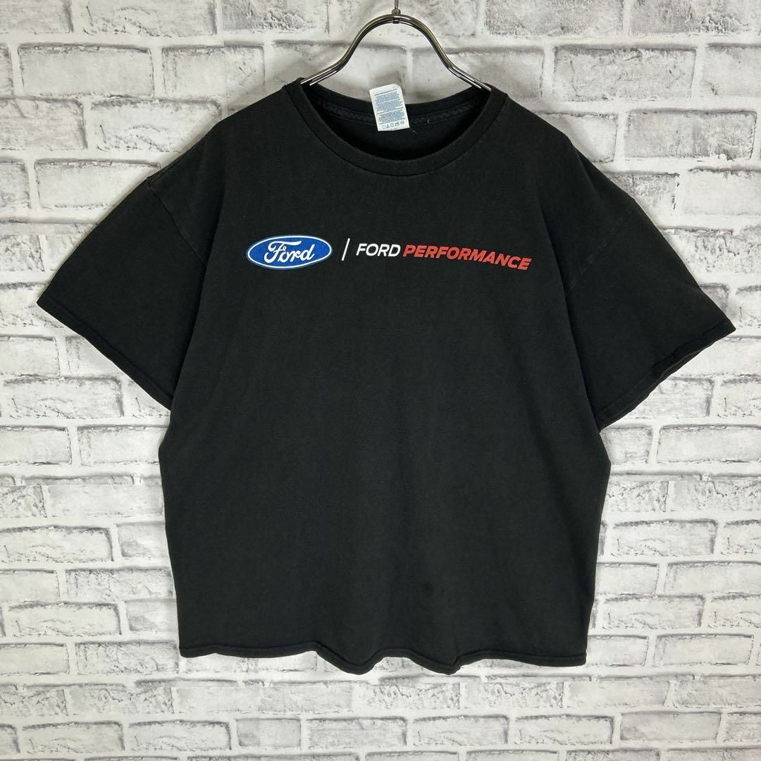 DELTA(デルタ)のFord フォードパフォーマンス 両面デザイン 自動車 Tシャツ 半袖 輸入品 メンズのトップス(Tシャツ/カットソー(半袖/袖なし))の商品写真