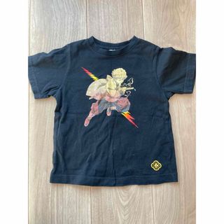 ジーユー(GU)のGU 鬼滅の刃　半袖Tシャツ　我妻善逸  120cm(Tシャツ/カットソー)