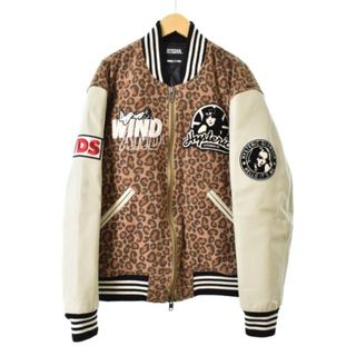 ヒステリックグラマー(HYSTERIC GLAMOUR)のヒステリックグラマー ウィンダンシー 20AW スタジャン ブルゾン ヒョウ柄(スタジャン)