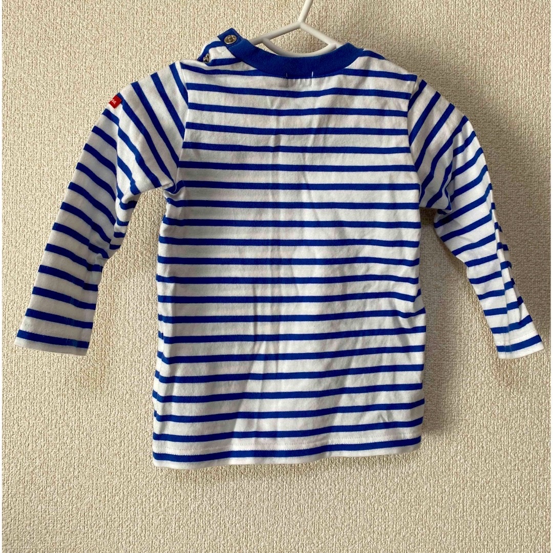 mikihouse(ミキハウス)のミキハウス、ロングtシャツ キッズ/ベビー/マタニティのベビー服(~85cm)(Ｔシャツ)の商品写真