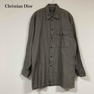 クリスチャンディオール(Christian Dior)の【極美品】 クリスチャンディオール　Dior　長袖シャツ(シャツ)