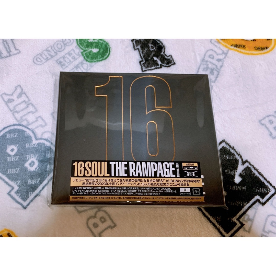 THE RAMPAGE(ザランページ)のTHE RAMPAGE  BEST ALBUM 16SOUL エンタメ/ホビーのCD(ポップス/ロック(邦楽))の商品写真