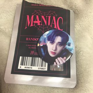 stray kids maniac 缶バッジ バンチャン(アイドルグッズ)