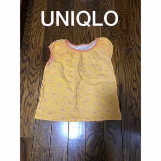 ユニクロ(UNIQLO)のユニクロの女児用Tシャツ(Tシャツ/カットソー)