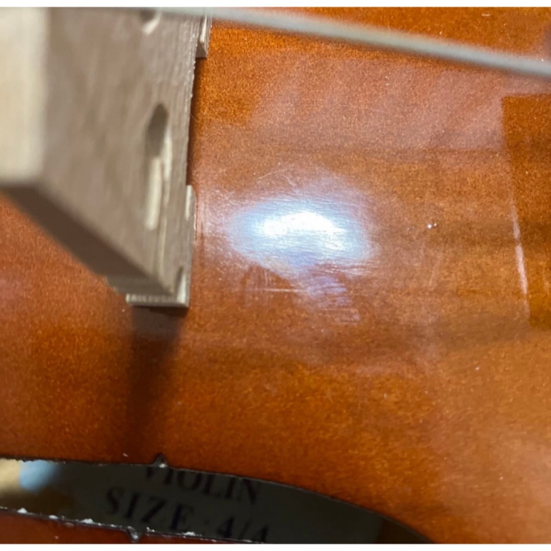 バイオリン4/4サイズ　弓付き 楽器の弦楽器(ヴァイオリン)の商品写真