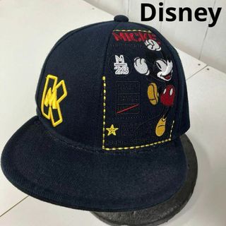 ディズニー(Disney)のDisney ディズニー　ミッキー　刺繍　キャップ　古着(キャップ)