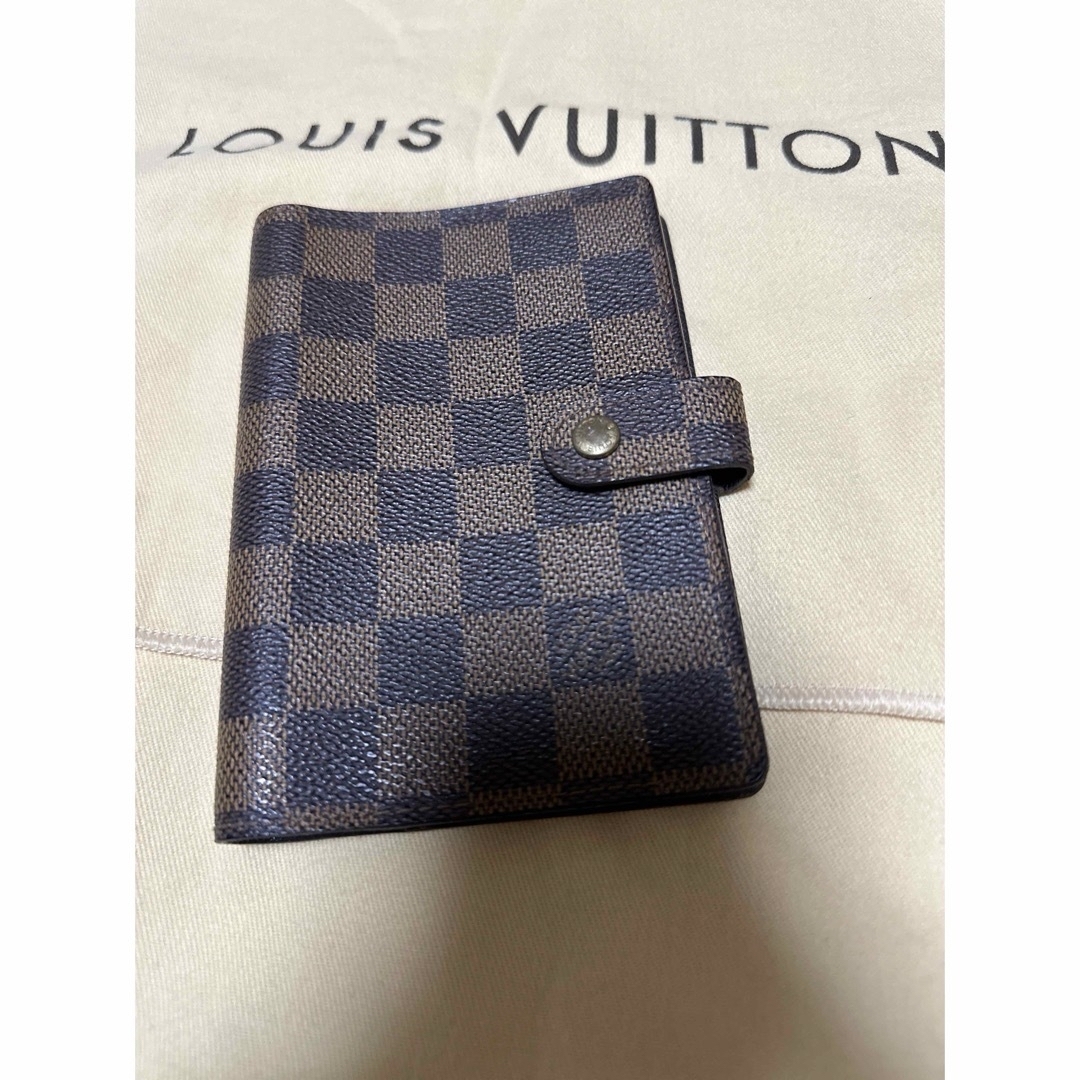 LOUIS VUITTON(ルイヴィトン)のアジェンダPM　R20070 定価¥53,900　ダミエ　手帳 レディースのファッション小物(その他)の商品写真