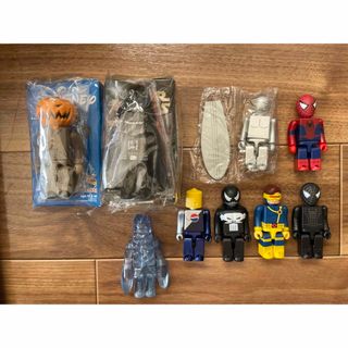 ベアブリック(BE@RBRICK)のメディコムトイ　キューブリック　アメコミ　スターウォーズ　スパイダーマン　10点(キャラクターグッズ)