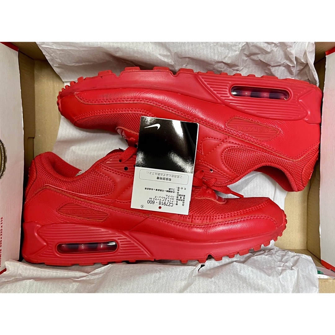 NIKE(ナイキ)の"NIKE" AIR MAX 90 UNIVERSITY RED メンズの靴/シューズ(スニーカー)の商品写真