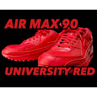 ナイキ(NIKE)の"NIKE" AIR MAX 90 UNIVERSITY RED(スニーカー)