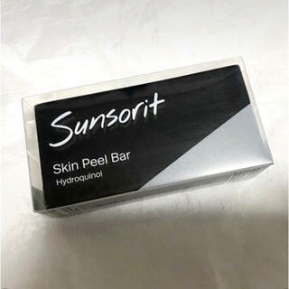 サンソリット(sunsorit)の【お値下げ中】サンソリッド スキンピールバー ハイドロキノール（黒）1つ(洗顔料)