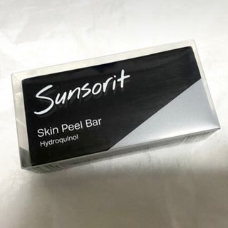 サンソリット(sunsorit)の【お値下げ中】サンソリッド スキンピールバー ハイドロキノール（黒）1つ(洗顔料)