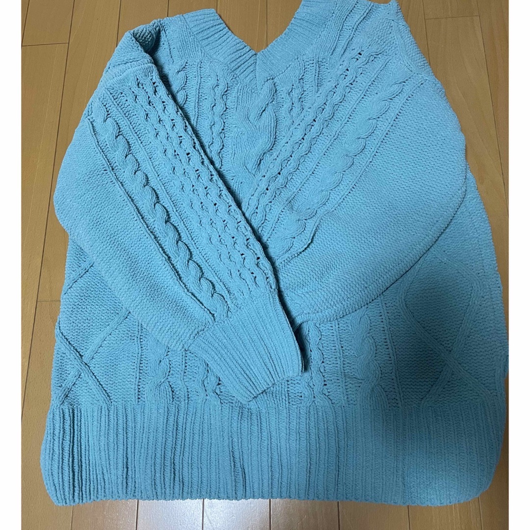 AZUL by moussy(アズールバイマウジー)のAZUL BY MOUSSY ニットトップス レディースのトップス(ニット/セーター)の商品写真