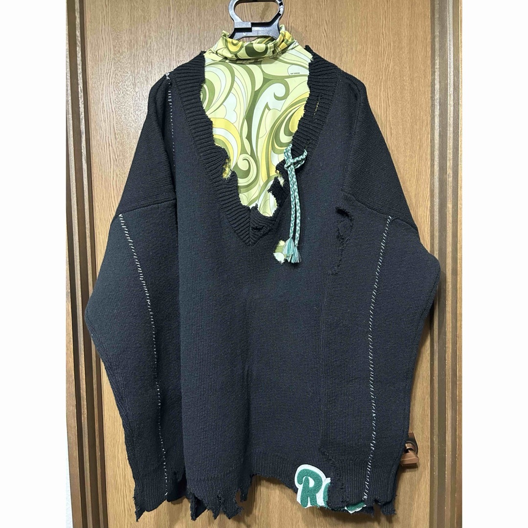 RAF SIMONS(ラフシモンズ)のRAF SIMONS ラフシモンズ 21ss(16aw) デストロイニット メンズのトップス(ニット/セーター)の商品写真