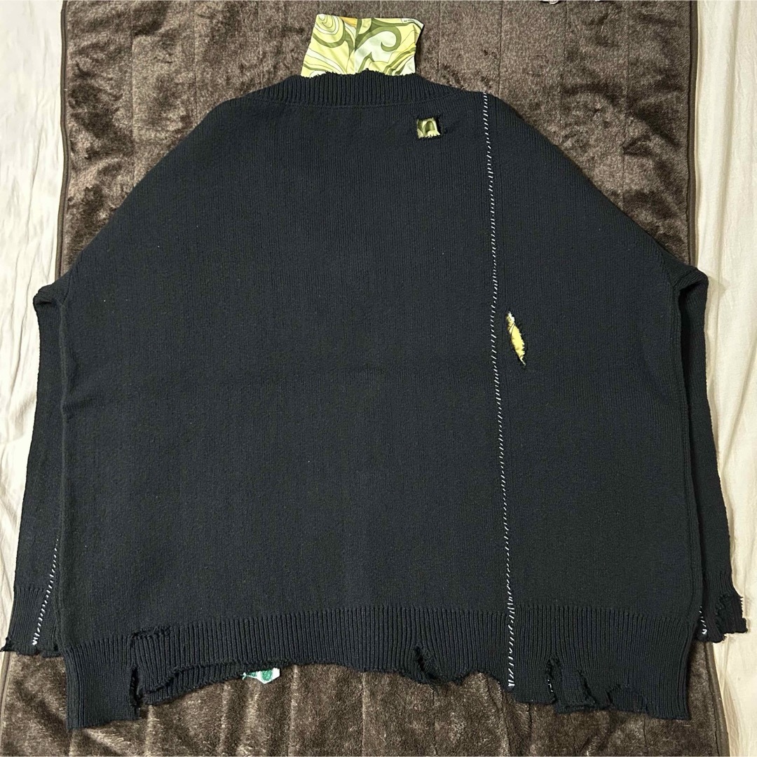 RAF SIMONS - RAF SIMONS ARCHIVE REDUX 16awデストロイニットの RAF SIMONS - RAF SIMONS ARCHIVE REDUX 16awデストロイニットの