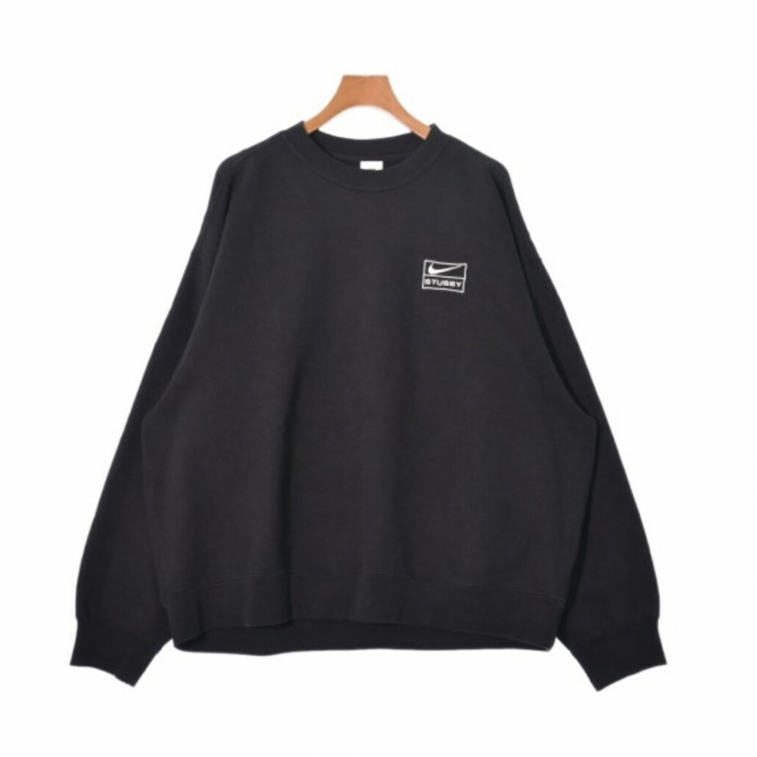 STUSSY(ステューシー)のSTUSSY ステューシー スウェット XXL 黒 【古着】【中古】 メンズのトップス(スウェット)の商品写真