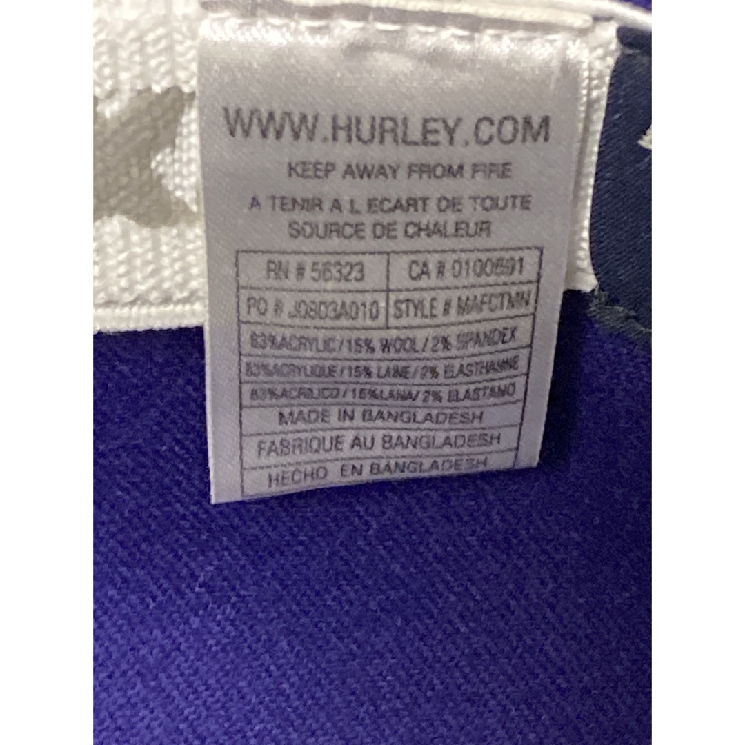 Hurley(ハーレー)のハーレー　Hurley キャップ　FLEXFIT メンズの帽子(キャップ)の商品写真