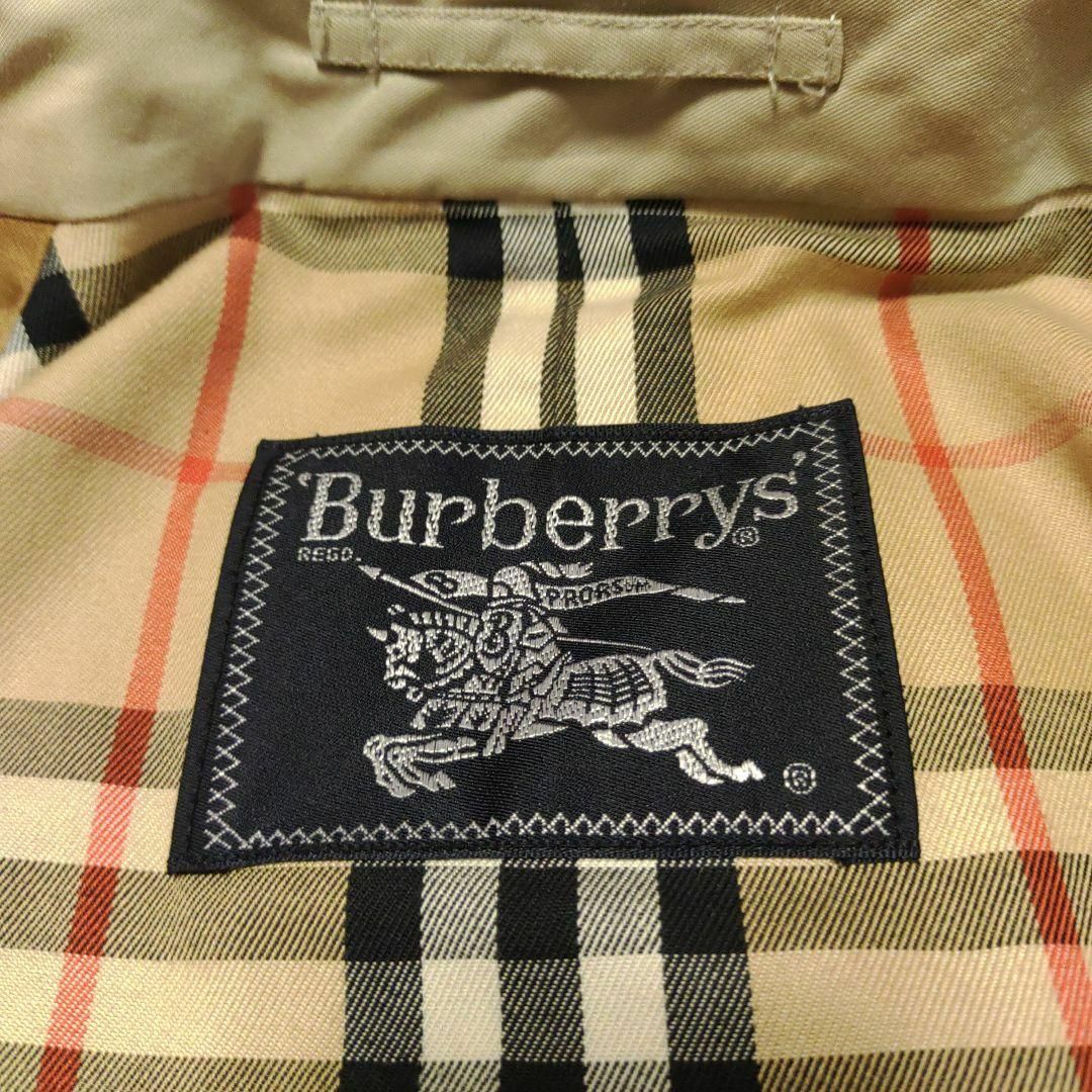 BURBERRY(バーバリー)の89美品　バーバリー　60　ステンカラーコート　ノバチェック　ベージュ メンズのジャケット/アウター(ステンカラーコート)の商品写真
