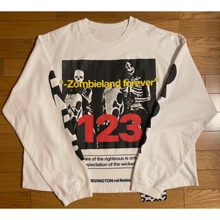 クロムハーツ(Chrome Hearts)の[新品未使用] RRR123 ZOMBIELAND LS TEE WHITE(Tシャツ/カットソー(七分/長袖))