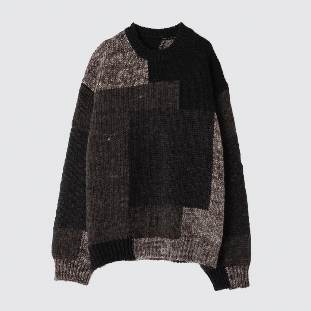 YOKE - YOKE INTARSIA BLOCKING CREWNECK SWEATERの通販 by MIR's shop