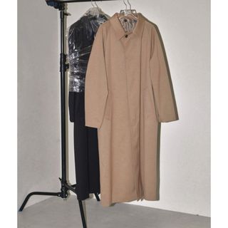 L18【極美品】カシミヤ100％ コート 9 レディース M ブラック 黒の通販