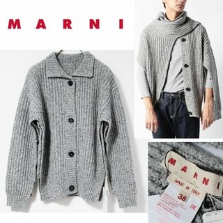 2019SS MARNI マルニ　クルーネックボーダーニットセーター