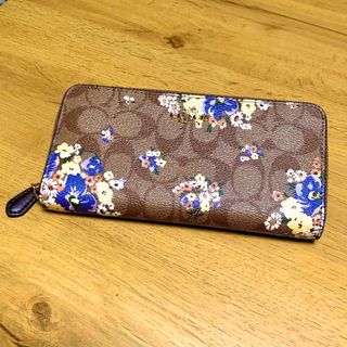 コーチ(COACH)のCOACH 財布 長財布 花柄 レディース(財布)