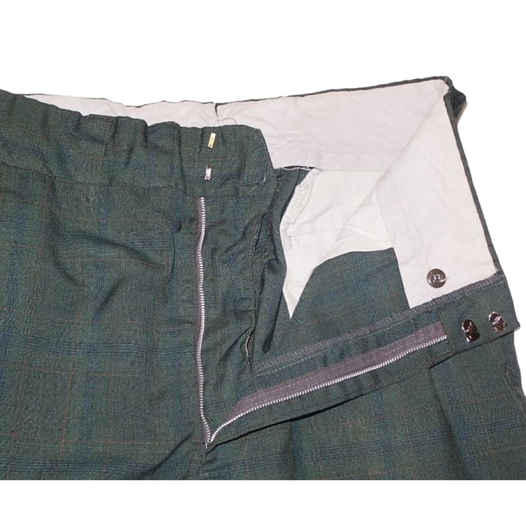 Santa Monica(サンタモニカ)の▪️50‘s【GREEN】PLAID PANTS メンズのパンツ(スラックス)の商品写真