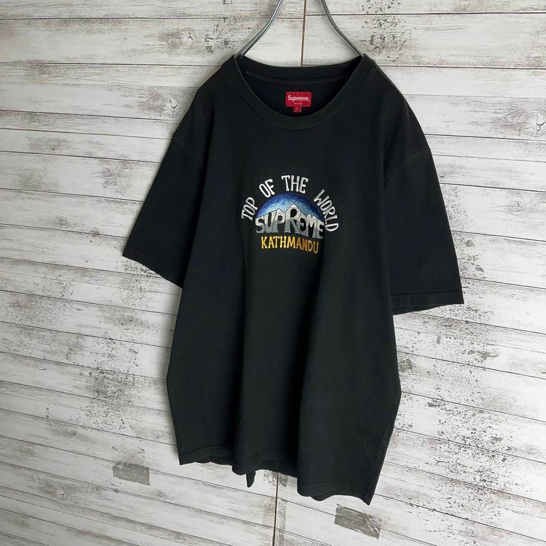 Supreme(シュプリーム)の8721【人気Lサイズ】シュプリーム☆センター刺繍アーチロゴtシャツ　入手困難 メンズのトップス(Tシャツ/カットソー(半袖/袖なし))の商品写真