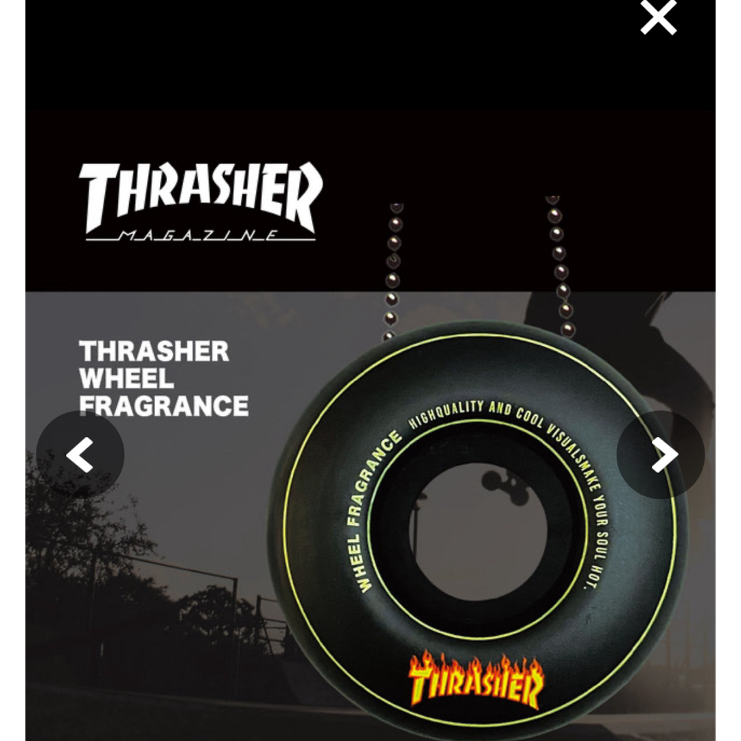 THRASHER(スラッシャー)のTHRASHER 吊り下げ本体Bタイプとリフィルセット NATURALSAVON 自動車/バイクの自動車(車内アクセサリ)の商品写真