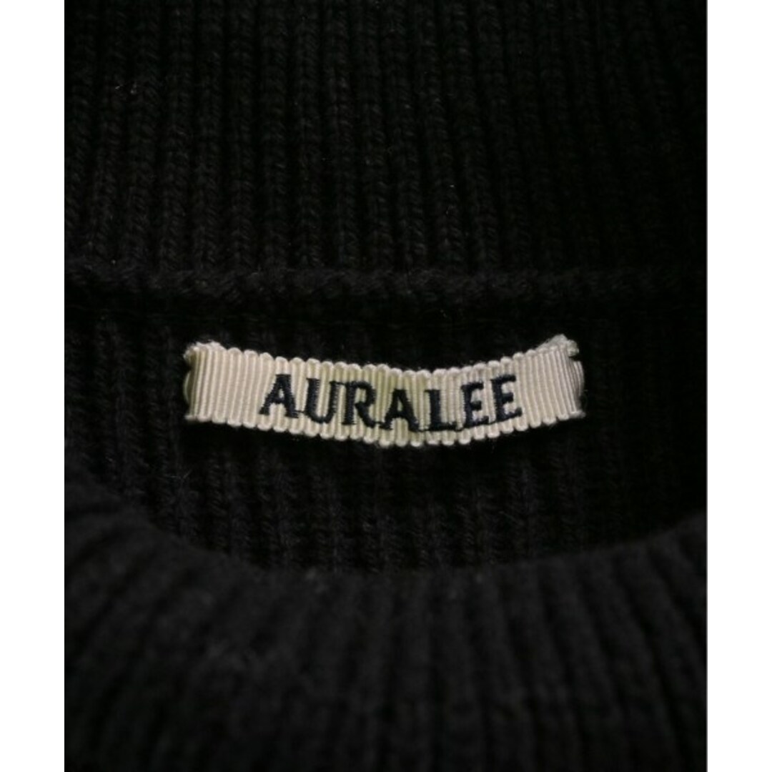 AURALEE(オーラリー)のAURALEE オーラリー ベスト 1(M位) 黒 【古着】【中古】 レディースのトップス(ベスト/ジレ)の商品写真