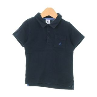 プチバトー(PETIT BATEAU)のPETIT BATEAU Tシャツ・カットソー 4ans/104cm 紺 【古着】【中古】(Tシャツ/カットソー)