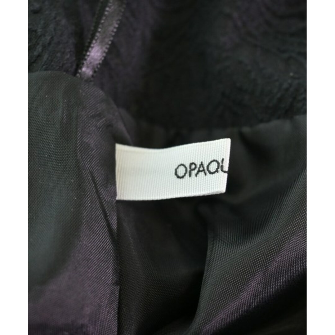 OPAQUE.CLIP(オペークドットクリップ)のOPAQUE.CLIP ロング・マキシ丈スカート 38(M位) 黒(レース) 【古着】【中古】 レディースのスカート(ロングスカート)の商品写真