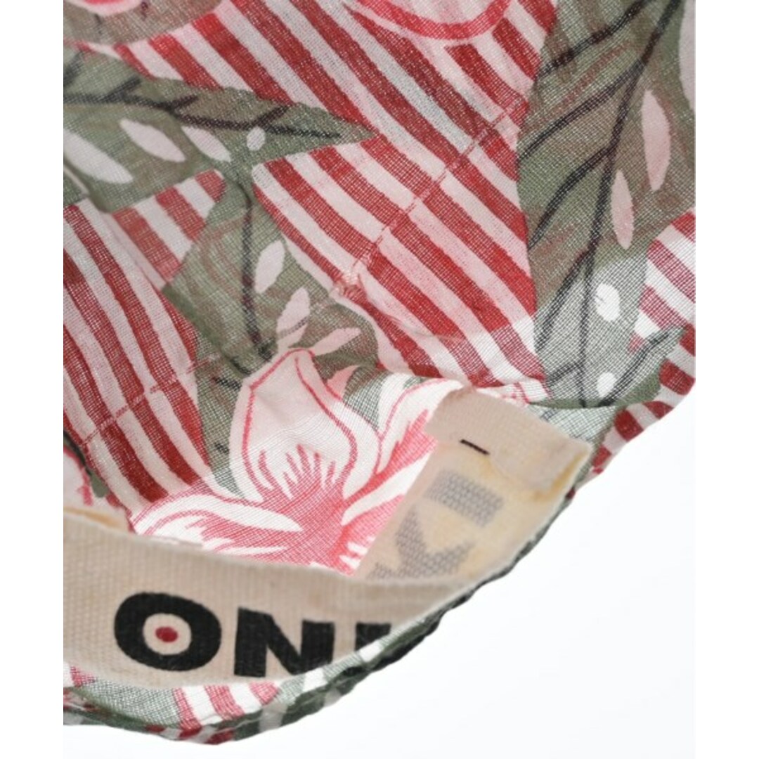 ONIKI(オニキ)のONIKI オニキ ストール - カーキx赤x白等(総柄) 【古着】【中古】 メンズのファッション小物(ストール)の商品写真