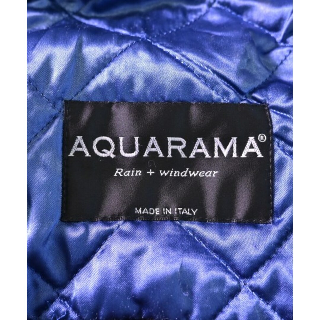 AQUARAMA(アクアラマ)のAQUARAMA アクアラマ ステンカラーコート -(M位) カーキ 【古着】【中古】 メンズのジャケット/アウター(ステンカラーコート)の商品写真