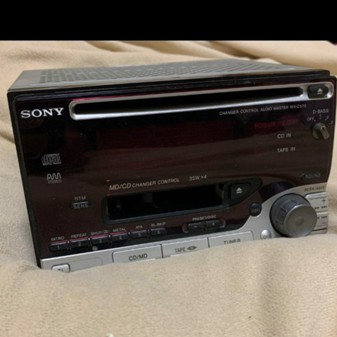 SONY - SONY カーオーディオ CD MD デッキの通販 by chum's shop SONY - SONY カーオーディオ CD MD デッキの通販 by chum's shop