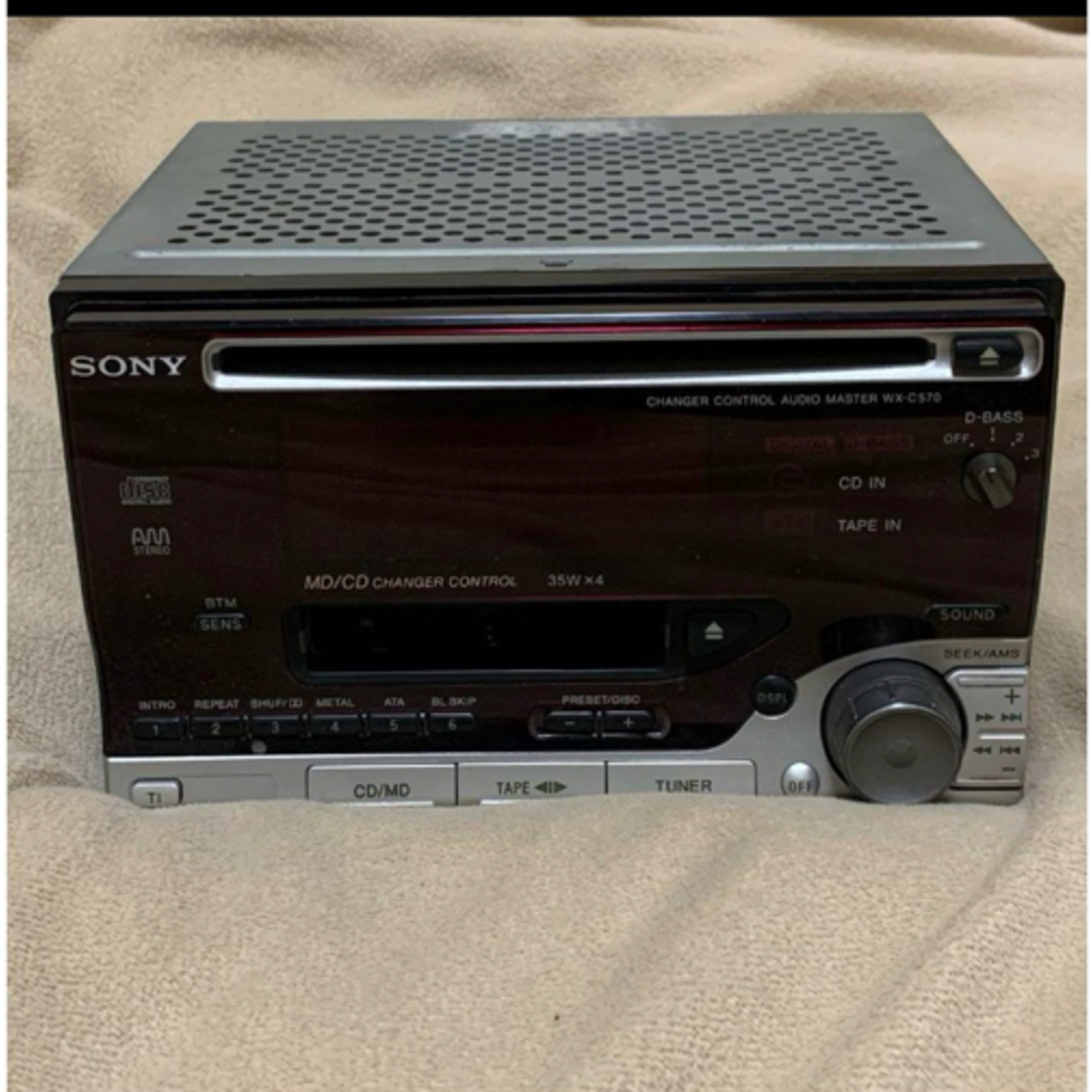 SONY - SONY カーオーディオ CD MD デッキの通販 by chum's shop SONY - SONY カーオーディオ CD MD デッキの通販 by chum's shop