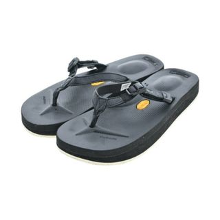 スイコック(suicoke)のSuicoke スイコック サンダル 26cm 黒 【古着】【中古】(サンダル)