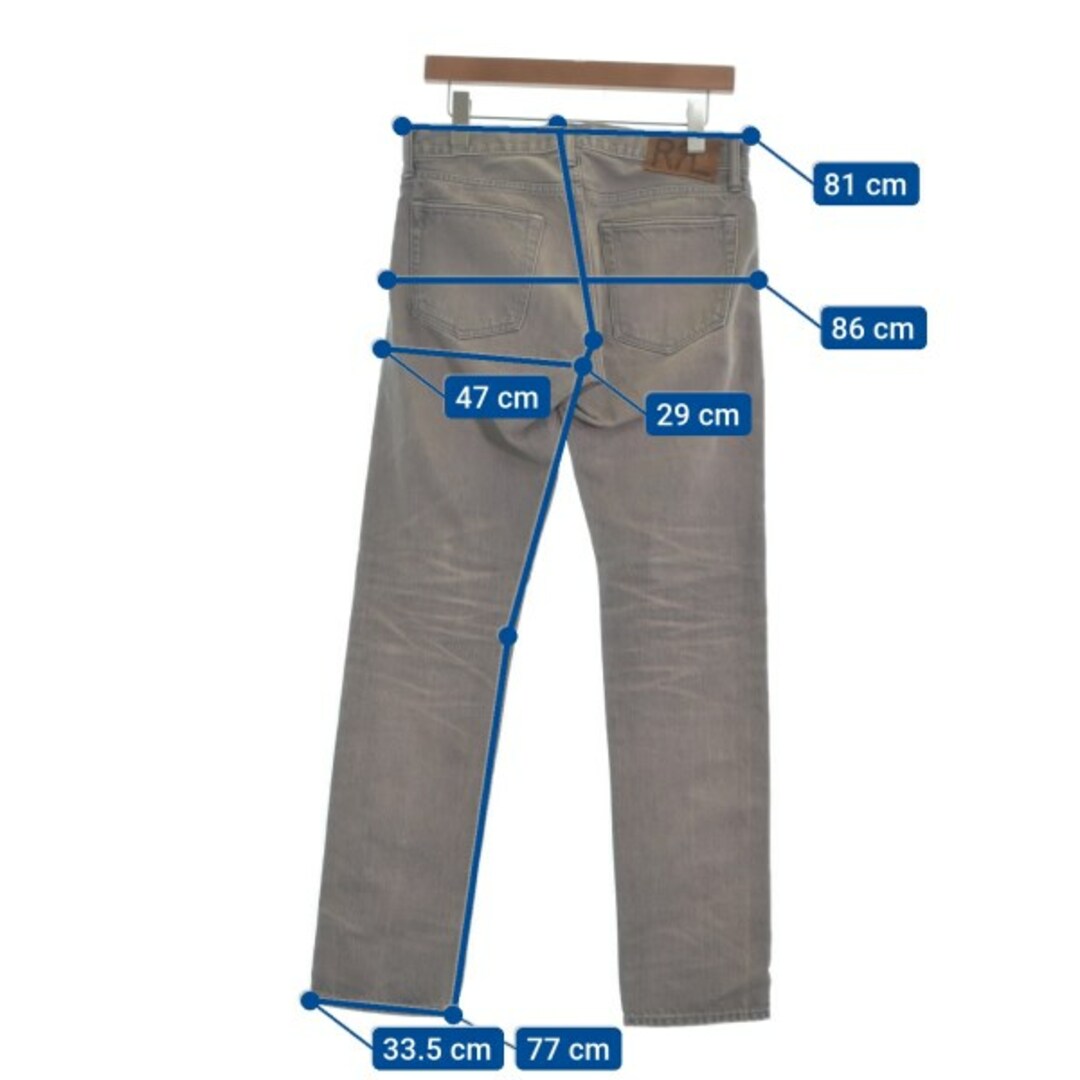 RRL - RRL ダブルアールエル デニムパンツ 29(S位) グレー RRL - RRL ダブルアールエル デニムパンツ 29(S位) グレー