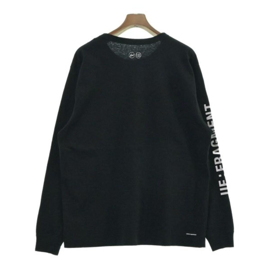 uniform experiment(ユニフォームエクスペリメント)のuniform experiment Tシャツ・カットソー 3(L位) 黒x白 【古着】【中古】 メンズのトップス(Tシャツ/カットソー(半袖/袖なし))の商品写真