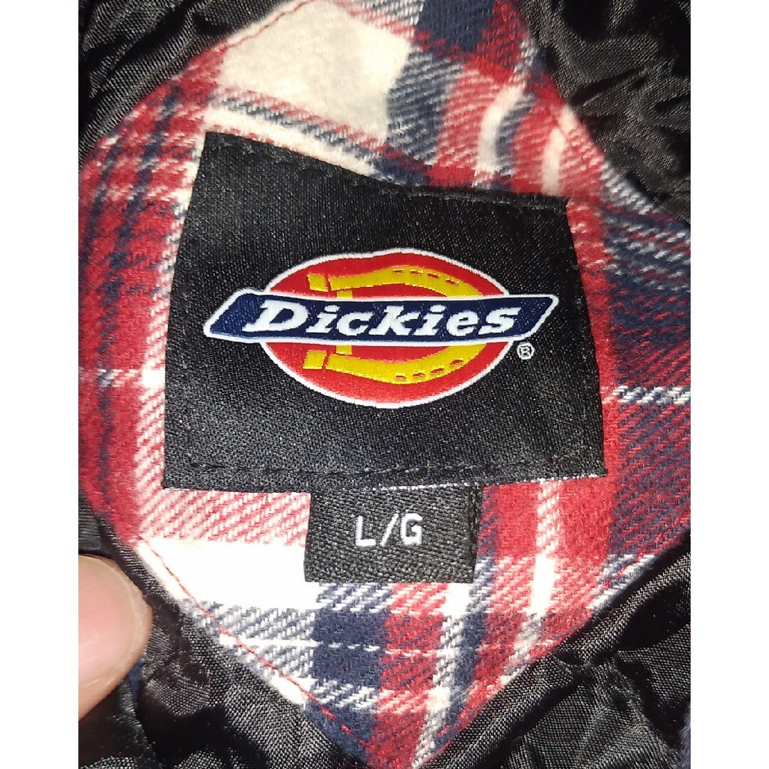 Dickies(ディッキーズ)の送料込 極美品 デッキーズ チェック フランネル アクティブ パーカー L メンズのジャケット/アウター(ブルゾン)の商品写真