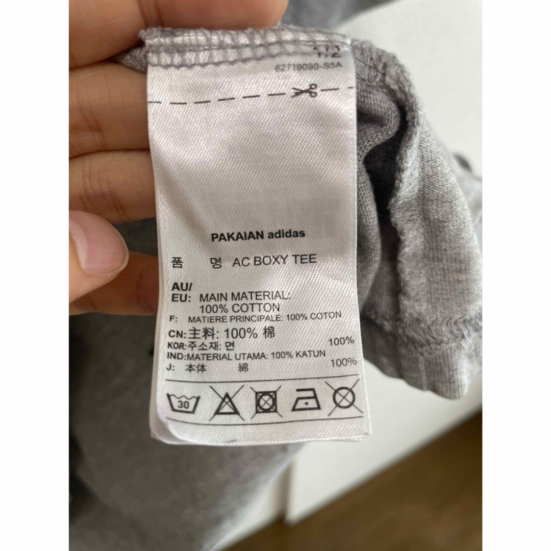 adidas(アディダス)のadidas アディダス　 ロゴTシャツ　メンズ　カットソー　半袖　Tシャツ メンズのトップス(Tシャツ/カットソー(半袖/袖なし))の商品写真