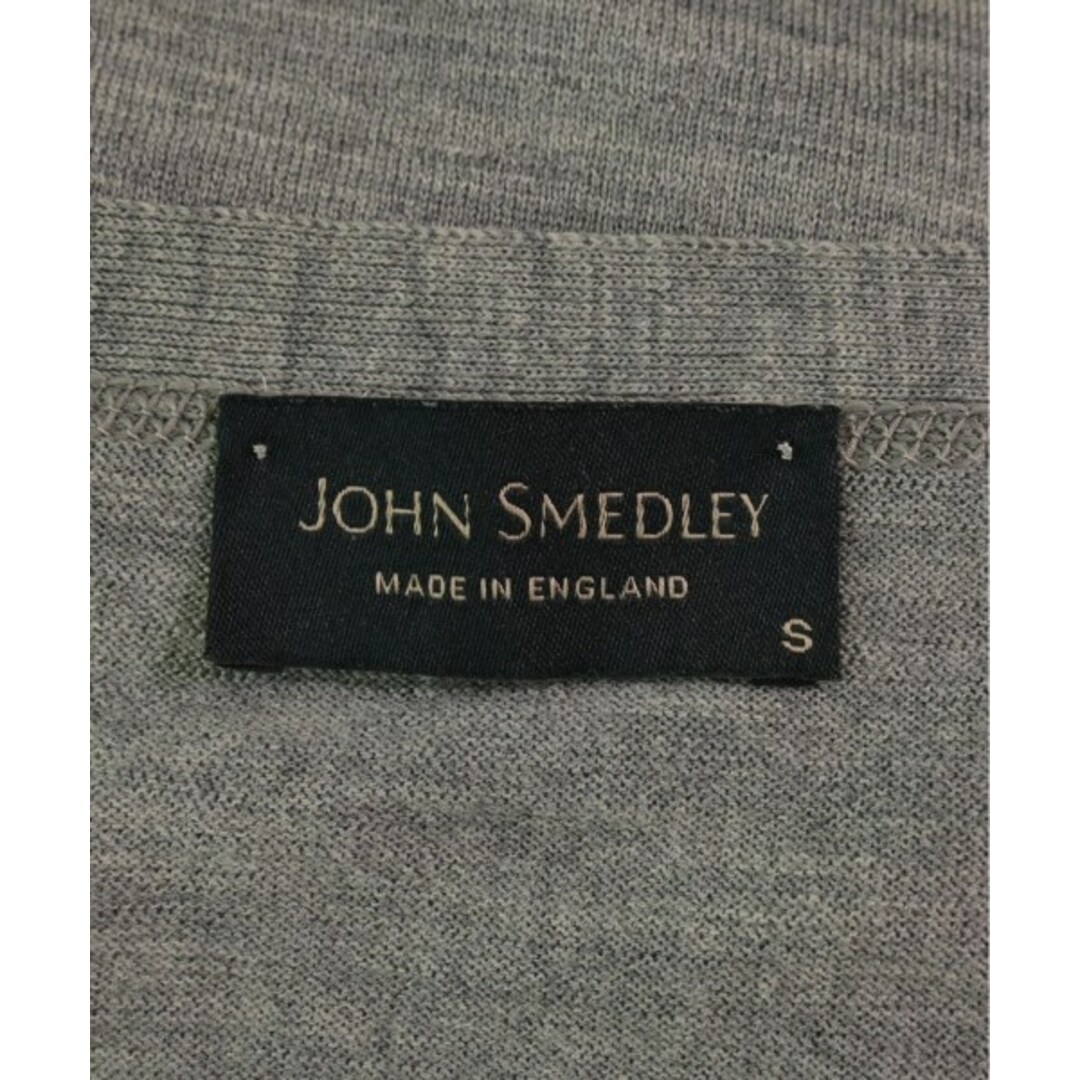 JOHN SMEDLEY(ジョンスメドレー)のJOHN SMEDLEY ジョンスメドレー カーディガン S グレー 【古着】【中古】 メンズのトップス(カーディガン)の商品写真