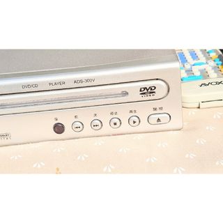 ジャンク品AVOX ADS-300V スモールサイズDVDプレーヤー(DVDプレーヤー)