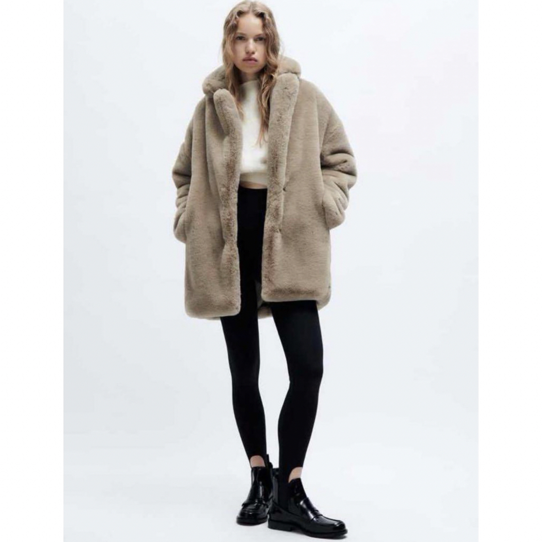 ZARA - ZARA ☆ファーコート新品未使用の通販 by ☆R's shop ZARA - ZARA ☆ファーコート新品未使用の通販 by ☆R's shop